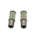2 CONTACTO LUCES LED 27SMD 1157BLANCO (PAR)