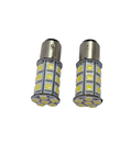 2 CONTACTO LUCES LED 27SMD 1157BLANCO (PAR)