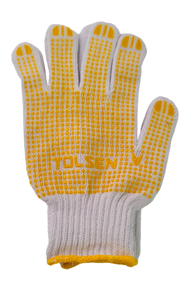 GUANTES MULTIUSOS DE PUNTOS (1 DOCENA * CAJA)