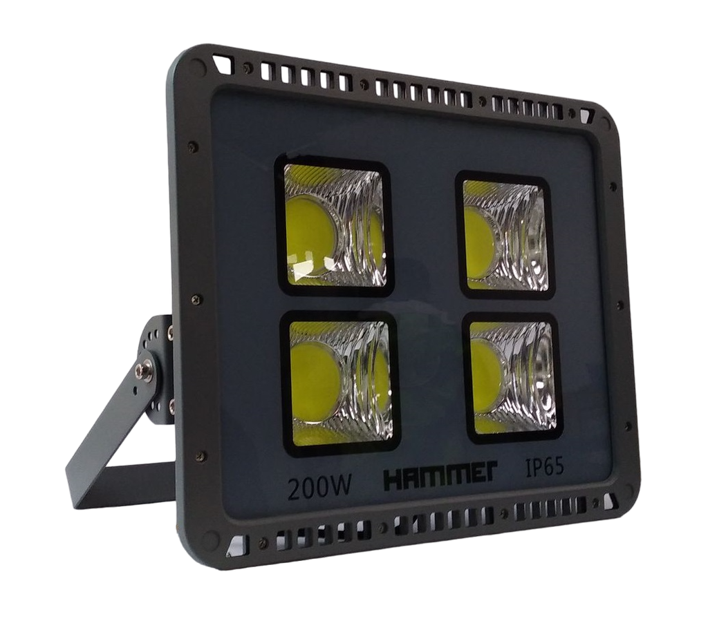 REFLECTOR LED - PLUSS - 200W - 65K - IP65 - 100 L/W - 85/277 VOLTS - PF.95 - GRIS - TG09 (E)
