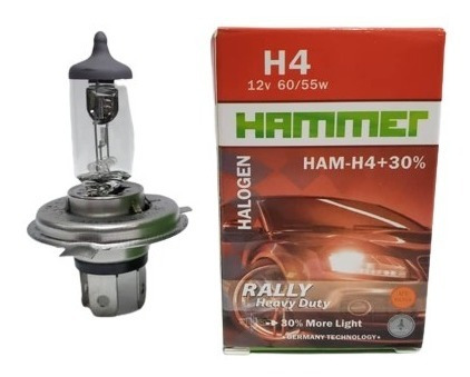 H4 12V 60/55W RALLY CAJA 10 UNIDADES
