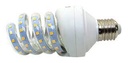 ESPIRAL LED - E27 - 12W - 100 LXW - 65K - 85/265 VOLTS.