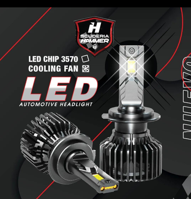 ABU DABI SCUDERIA HAMMER GH75 LED KIT 75W 9007 6500K