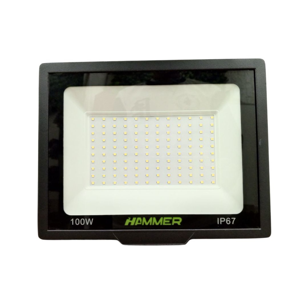 REFLECTOR MODELO ESPEJO 2.0 HAMMER / 100W / 6.500K / 85-277V / 75LM/W / IP65 / ALUM+GLASS / SMD (E)