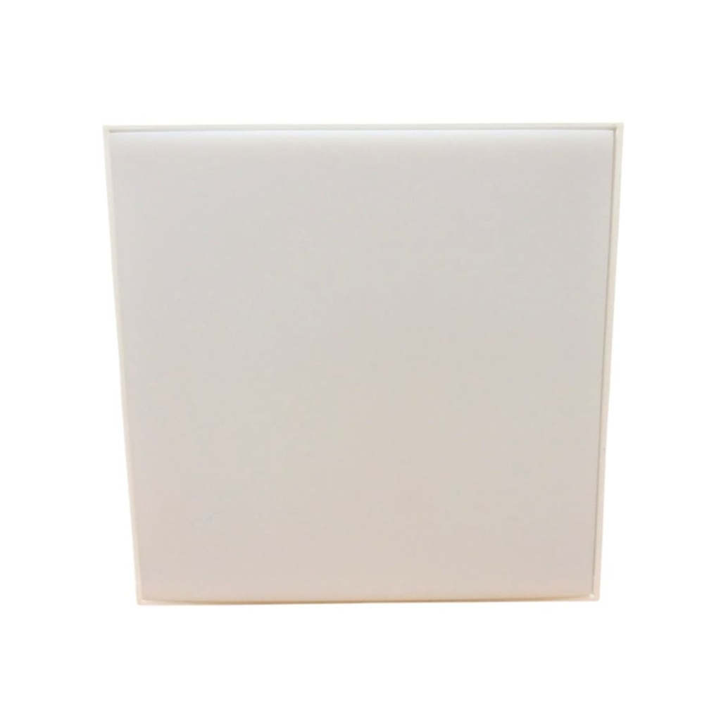 PANEL SUPERFICIAL - SIN BORDE - 18W - MODELO SQUARE SHAPE - CUADRADO - 65K - IP20 - 85/277V - 80LXW - 30.000 HORAS - WHI
