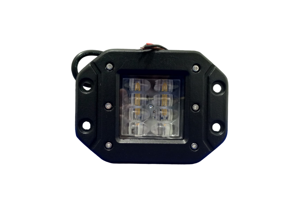 FARO LED 4" 24W 2835 SMD 10-30V F/ ESTROBO 3 FASES P/ EMPOTRAR