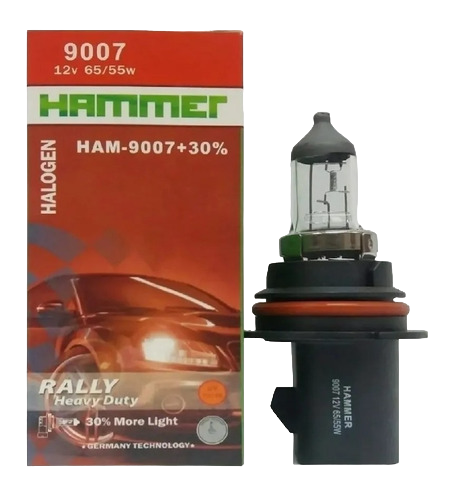 9007 12V 55W RALLY CAJA 10UNDS