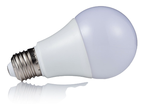 BULBO LED - DIMERIZABLE - 12W - E27 - 65K - 85/265 VOLTS - 90L/W - IRC 80% - DIMERIZABLE CON EL INTERRUPTOR (E)