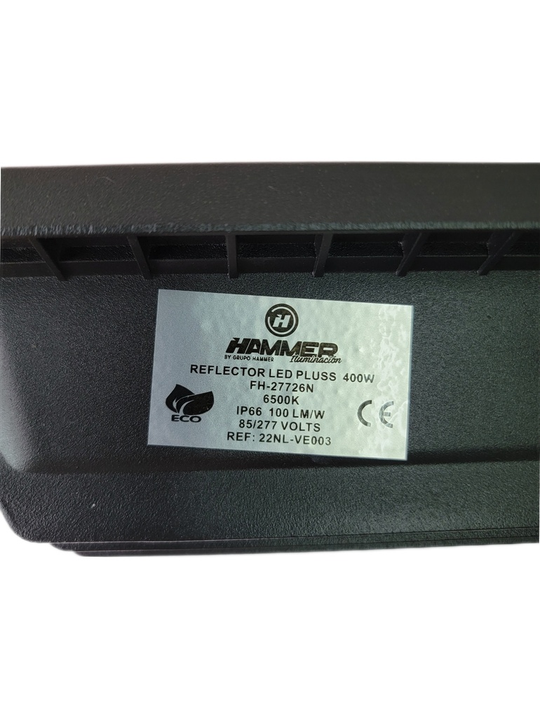 REFLECTOR LED PLUS - 400W  -65K - IP66 - 100LM 85/277 VOLTS