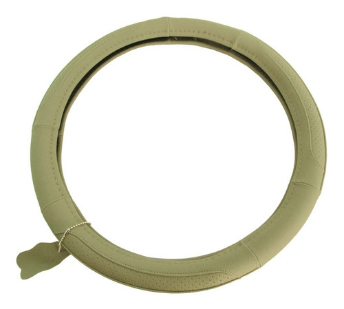 FORRO DE VOLANTE ESPECIAL CUERO BEIGE TALLA L