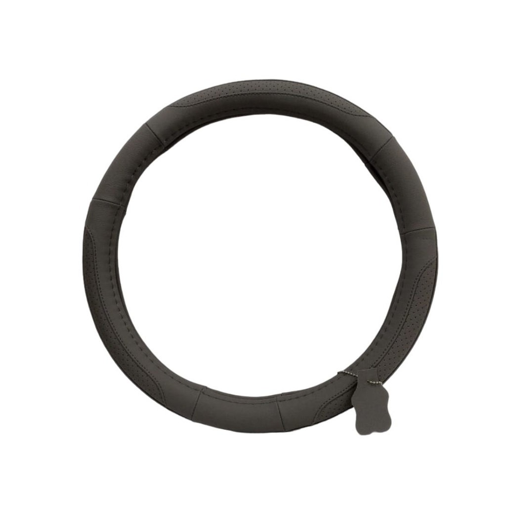 FORRO DE VOLANTE ESPECIAL CUERO GRIS