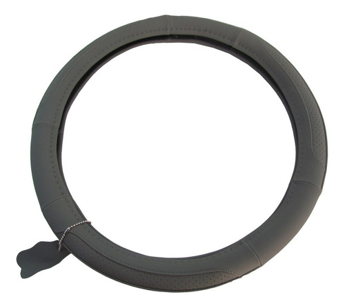 FORRO DE VOLANTE ESPECIAL CUERO GRIS TALLA L