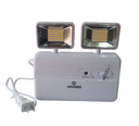 LUMINARIA EMERGENCIA DOBLE BATERIA LITIO 6HRS 16W 80 LEDS 17*4*16CM PLASTICO ANTI-FUEGO