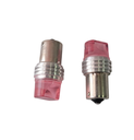 CLD 1156 BA15S 12V BASE METALICA ROJO + FLASH (E)