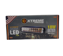 MINI BARRA LED 6,5¨ 18W 10-30V BLANCO/AMBAR C/FLASH (E)