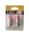CLD 1156 BA15S 12V BASE METALICA ROJO + FLASH (E)