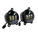 CARELO LED 4´´ 30W 10-30V BLANCO + AMBAR (PAR) 3BASES