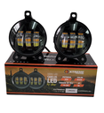 CARELO LED 4´´ 30W 10-30V BLANCO + AMBAR (PAR) 3BASES