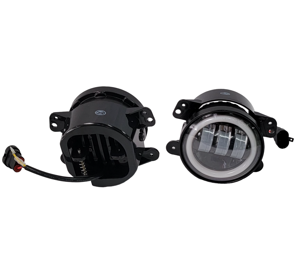 CARELO LED 4´´ 30W 10-30V OJO DE ANGEL (PAR) 4BASES