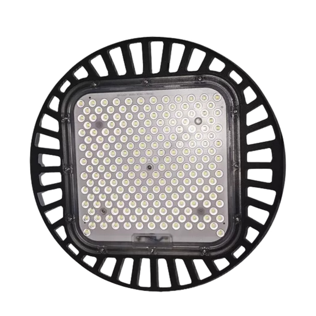 LUM. ALMACEN TIPO OVNI - ULTRA SLIM - 150W - 65K - IP54 - 100 L/W - 85/277 VOLTS - IRC 80% - 40.000 HORAS