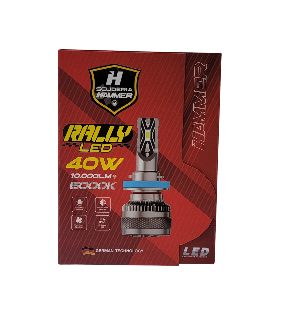 RALLY LED H3-6000K 40W 10.000 LM