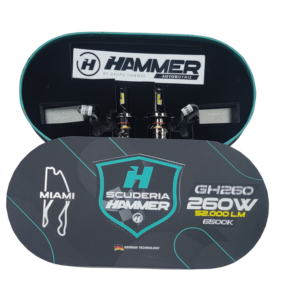 MIAMI ESCUDERIA GH260 52.000 LM 260W H1 6500K