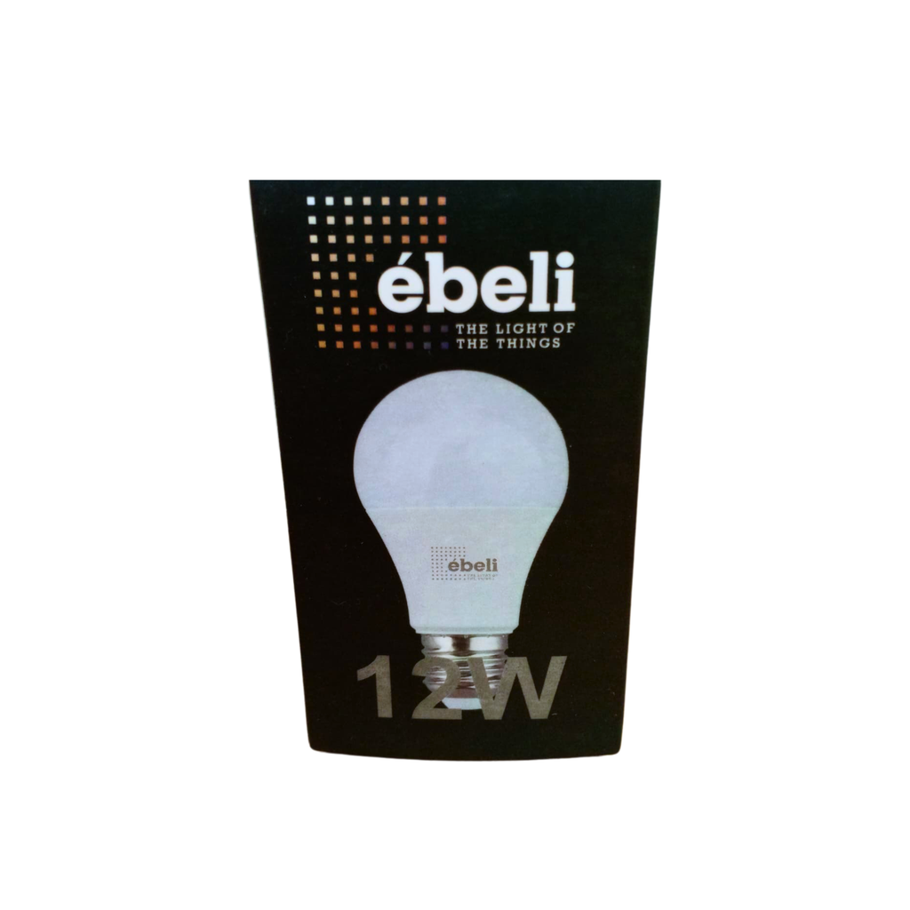 BOMBILLO 12W LED BULB A60 6500K EBELI