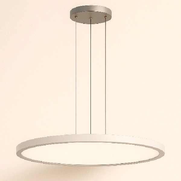 LUMINARIA SUPERFCIAL GALAXY / 45W / 85-277V / PVC / 3.200K-4100K-6500K / 80LM*W / 60*2,5CM / CRI80 / BORDE BLANCO