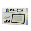 REFLECTOR RGB+WHITE HAMMER / 400W / 85-265V / CONTROL INCLUIDO / +48 FUNCIONES Y COLORES / ALUM+GLASS