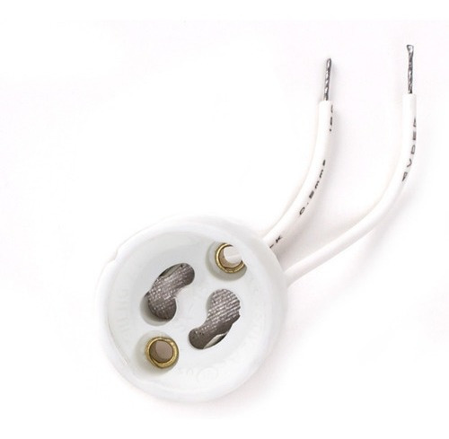 SOCATES DE CERÁMICA PARA REFLECTORES TIPO DICROICO - GU10