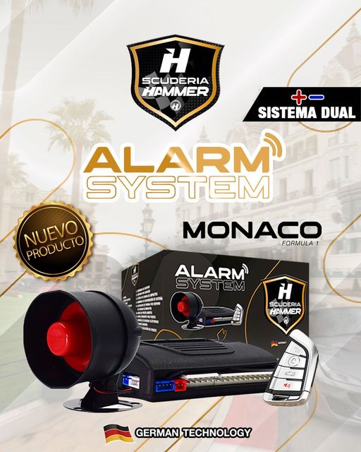 [AL0201] ALARMA SCUDERIA HAMMER MONACO (E)
