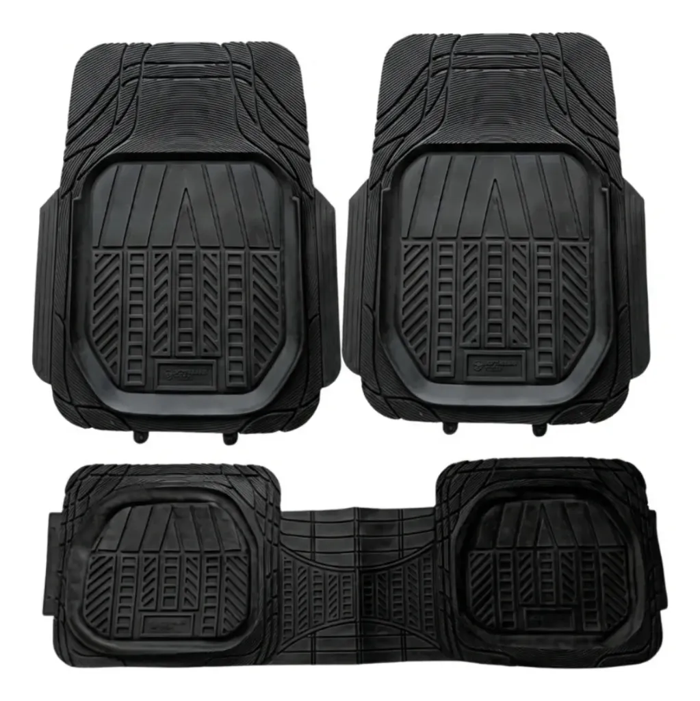 ALFOMBRA BANDEJA POLIVINILICA 3PZ NEGRA