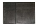 ALFOMBRA MALETA CUADRADA AJUSTABLE NEGRA 121X81CM (E)