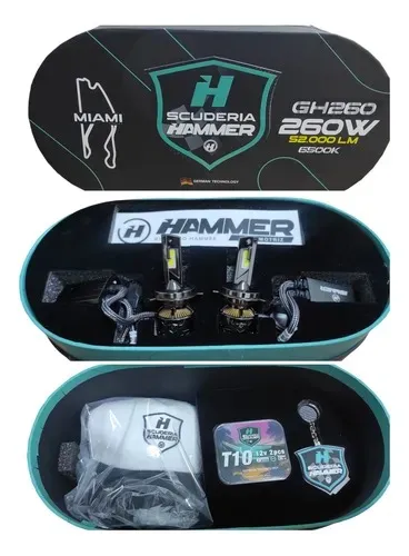 MIAMI ESCUDERIA GH260 52.000LM 260W H11 6500K