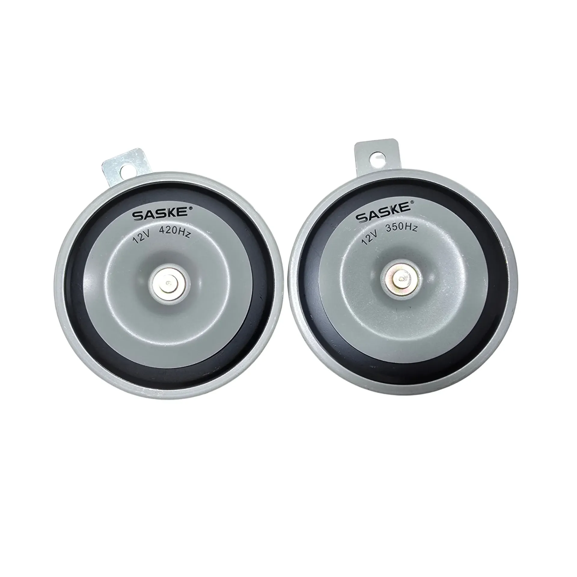 JUEGO DE CLAXON PLATA 12V (420/335Hz) SASKE