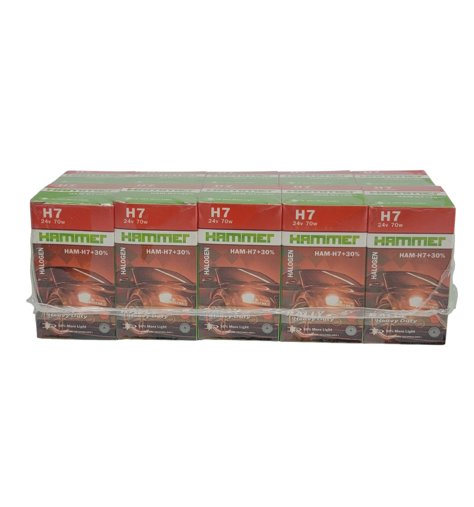 H7 24V 70W RALLY CAJA 10UNDS