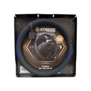 FORRO VOLANTE CUERO ED. LIMITADA NEGRO CON AZUL