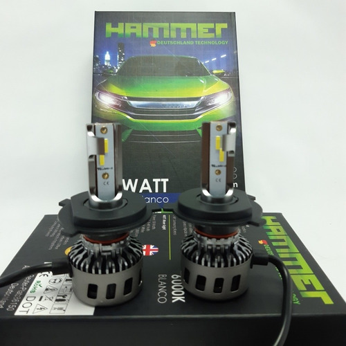 LUCES LED SILVER BRIGHT LED KIT H13 6000K