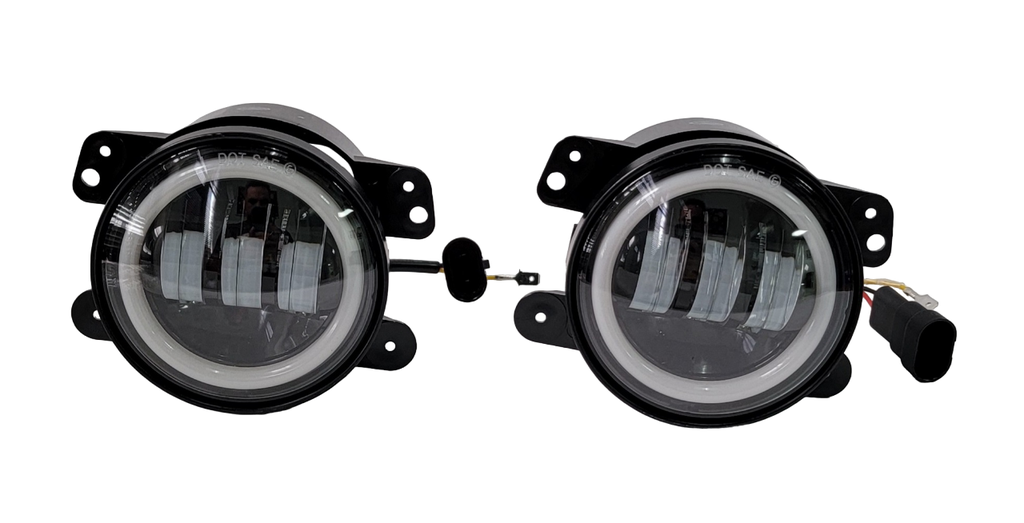 CARELO LED 4´´ 30W 10-30V OJO DE ANGEL (PAR) 4BASES