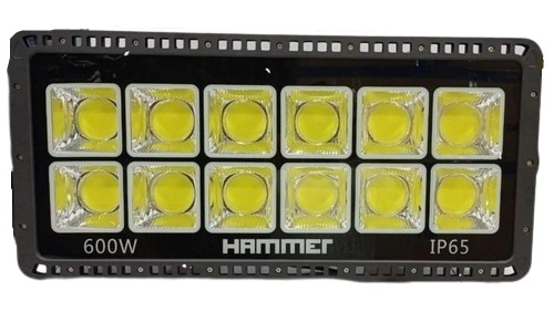 REFLECTOR LED PLUSS - 600W - 65K - IP66 - 100 L/W - 85/277 VOLTS - TG09 (E)