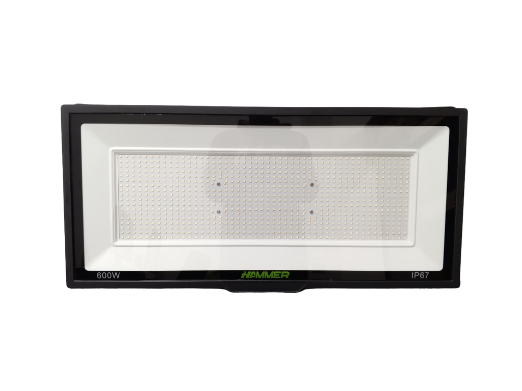 REFLECTOR MODELO ESPEJO 2.0 HAMMER / 600W / 6.500K / 85-277V / 75LM/W / IP65 / ALUM+GLASS / SMD