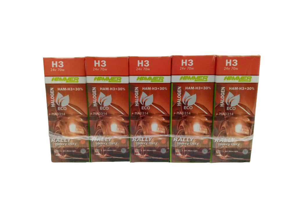 H3 24V 70W RALLY CAJA 10 UNDS
