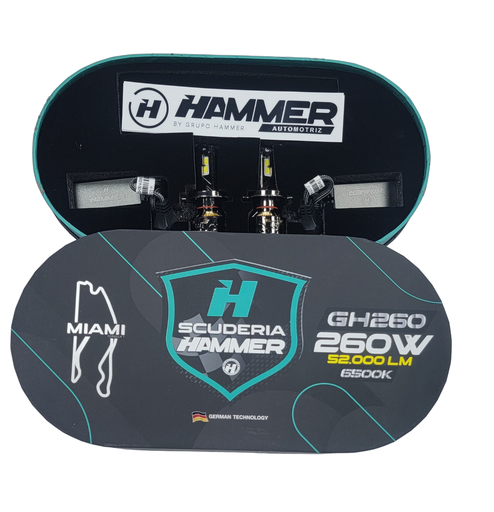 [HL1160] MIAMI ESCUDERIA GH260 52.000 LM 260W H1 6500K