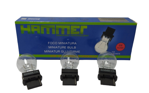 [HA0105] 3156 BASE PLASTICA 12V 1 CONTACTO HAMMER