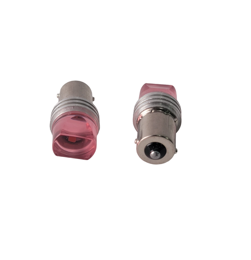 [CL0209] CLD 1156 BA15S 12V BASE METALICA ROJO (E)