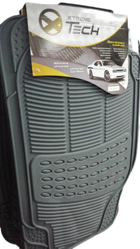 [AF0103] ALFOMBRA UNIVERSAL 3 PIEZAS GOMA GRIS