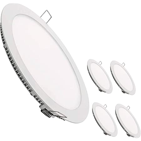 [JS09106] DOWN LIGHT HALF. DEEP. 9W. 65K 6´´. AL + PC. DRIVER INTEGRADO. 80 L/W. 85/265VOLTS. CIRC.