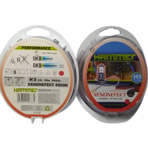 [HA0602] H3 12V 60W 4300K XENON EFECT BL DUO