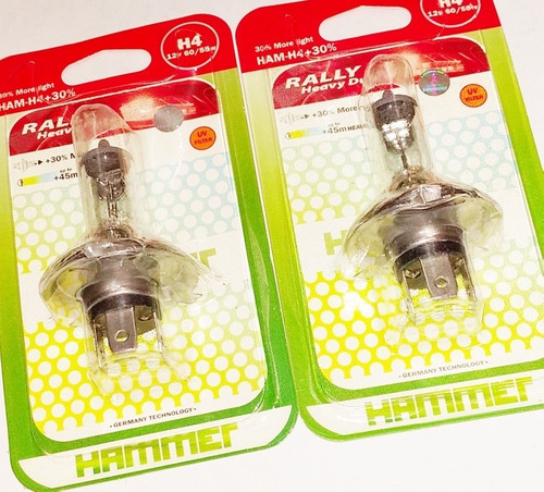 [HA0404] H4 12V 60/55W RALLY P43T BLISTER 1 PZA.(E)