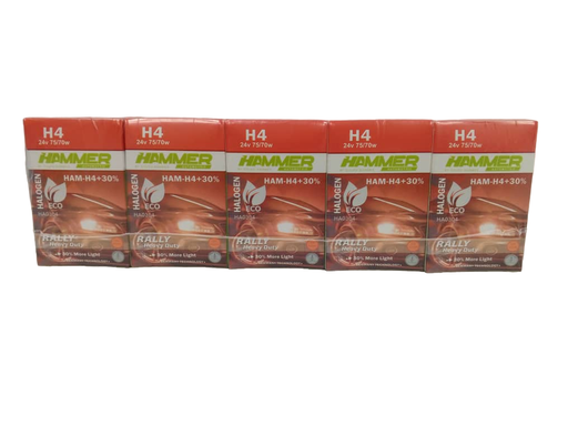 [HA0304] H4 24V 60/55W RALLY CAJA 10 UNIDADES